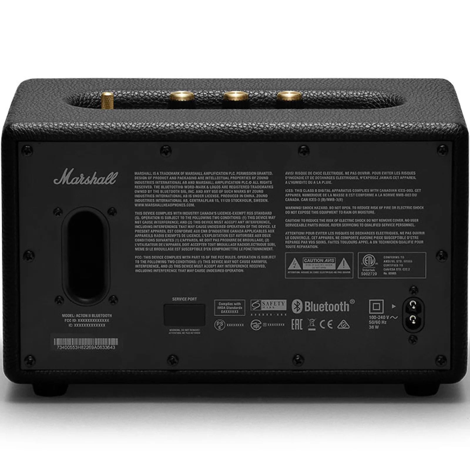Акустична система Marshall Acton II Bluetooth Black