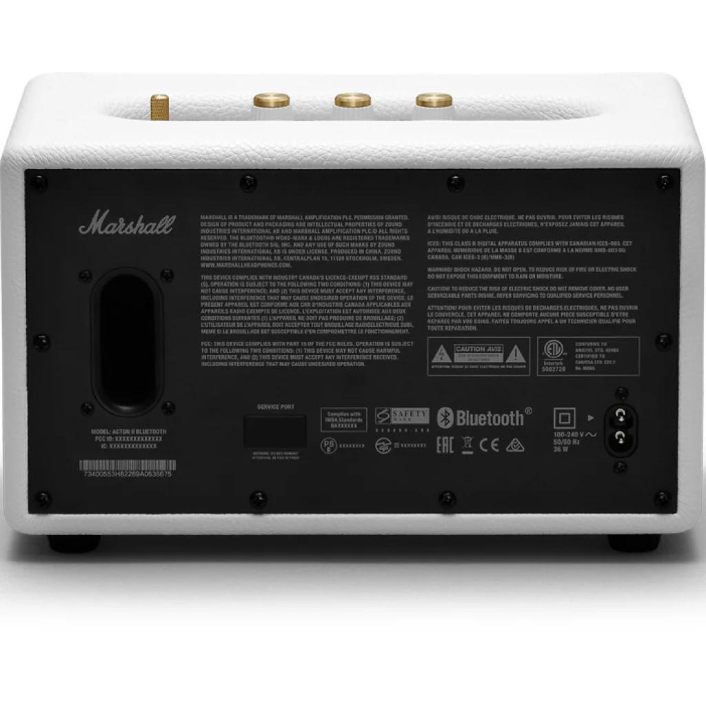 Акустична система Marshall Acton II Bluetooth White