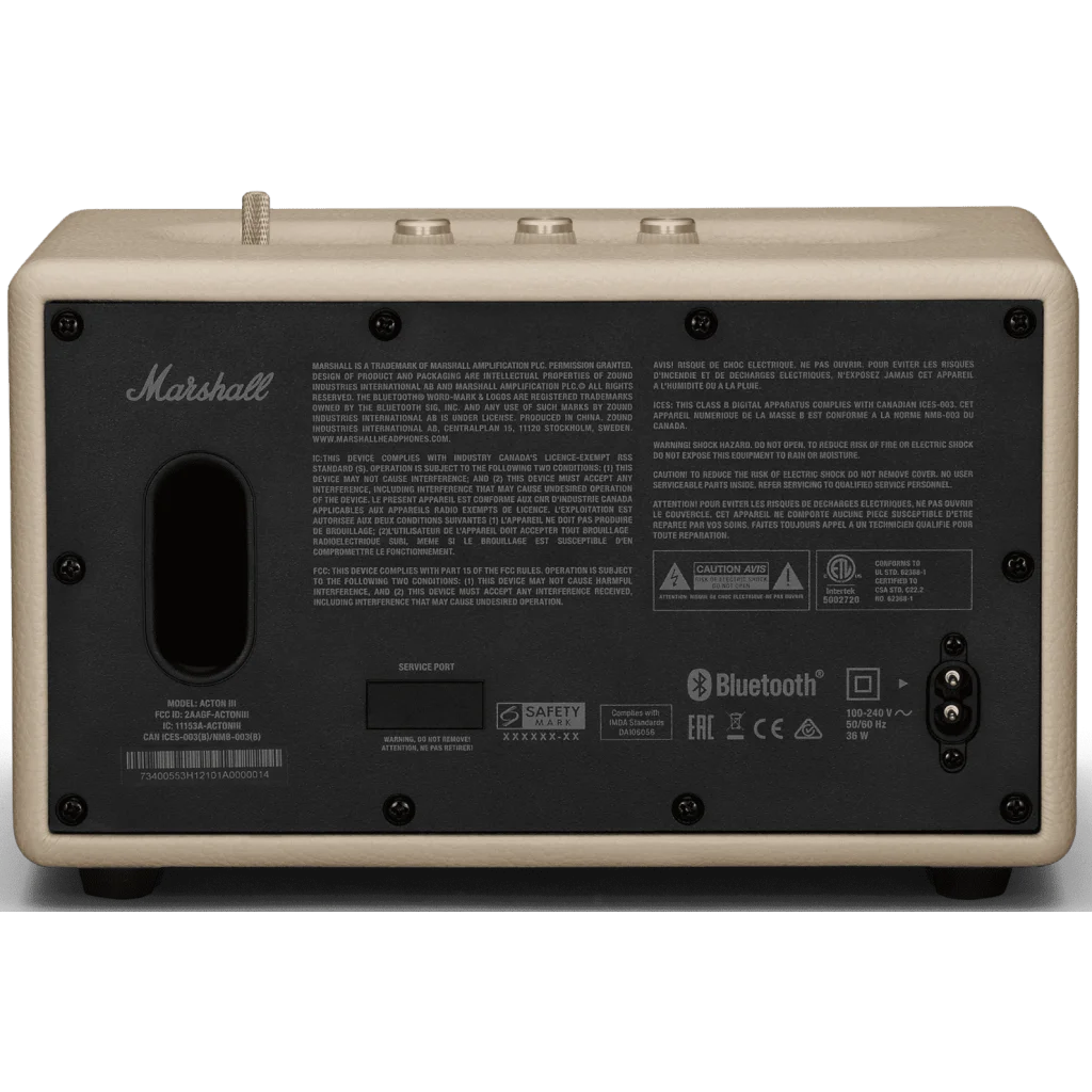 Акустична система Marshall Acton III Bluetooth Cream (1006005)