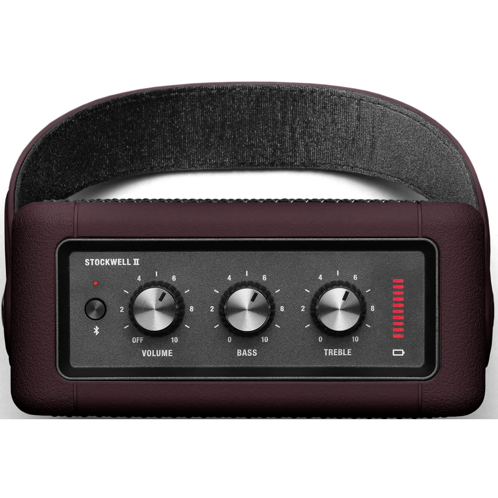 Портативная колонка Marshall Portable Loudspeaker Stockwell II Burgundy EU
