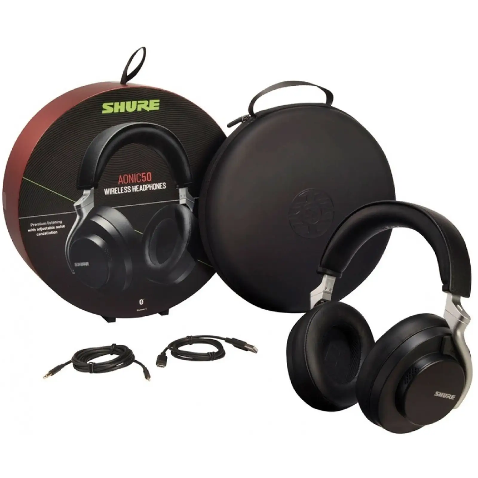 Навушники Shure Aonic 50 Black (SBH2350-BK-EFS)