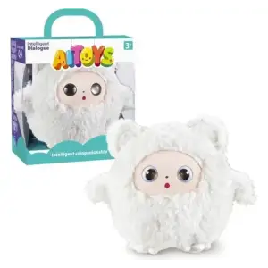 Інтерактивна м’яка іграшка Smart Baby AI TOYS Ведмежа White (001012782700)