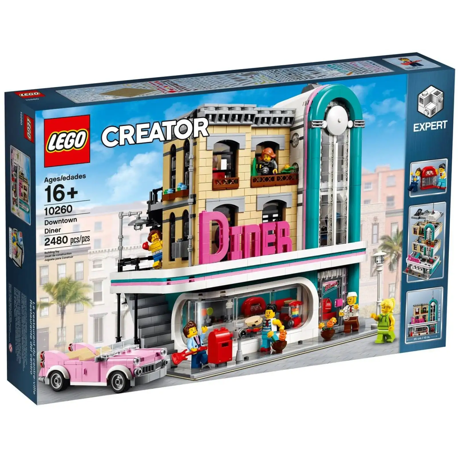 Конструктор LEGO Creator Ресторанчик у центрі міста (10260)