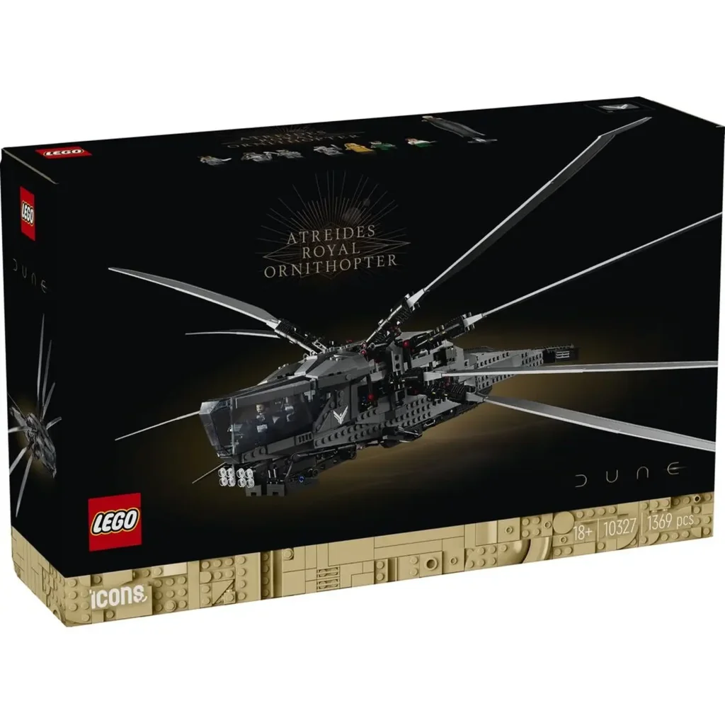 Конструктор LEGO Icons Дюна: Королівський орнітоптер Атрідів (10327)