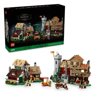Конструктор LEGO Icons Средневековая городская площадь (10332)