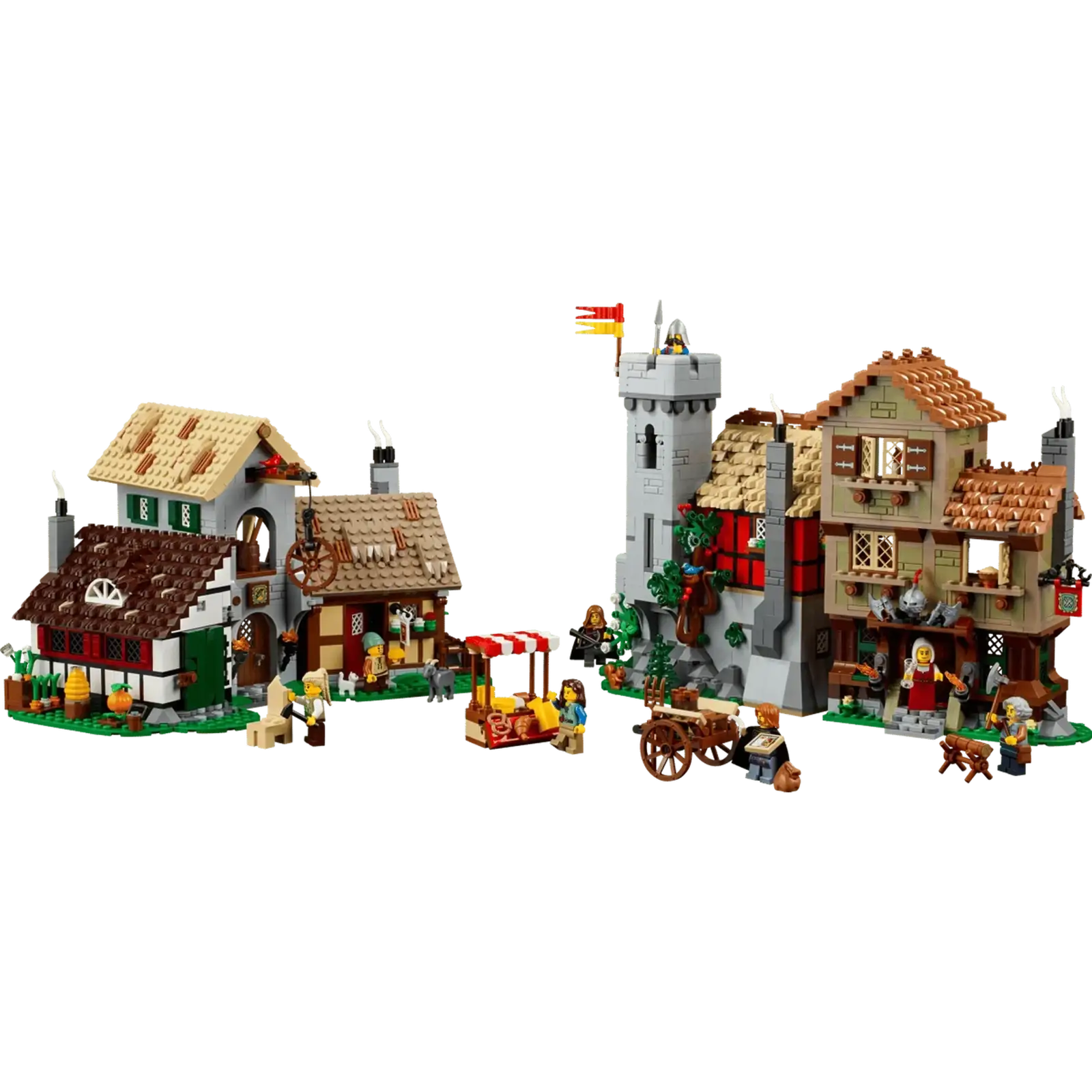 Конструктор LEGO Icons Средневековая городская площадь (10332)