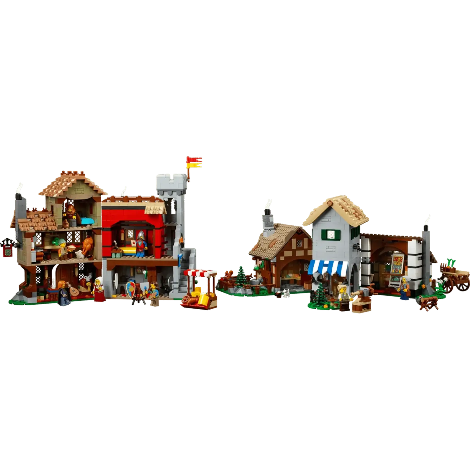 Конструктор LEGO Icons Средневековая городская площадь (10332)