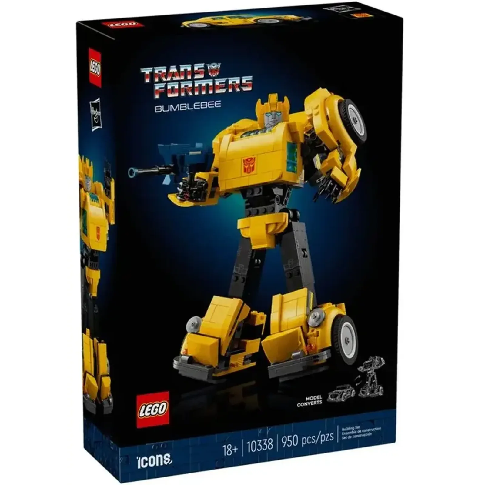Конструктор LEGO Icons Бамблбі (10338)