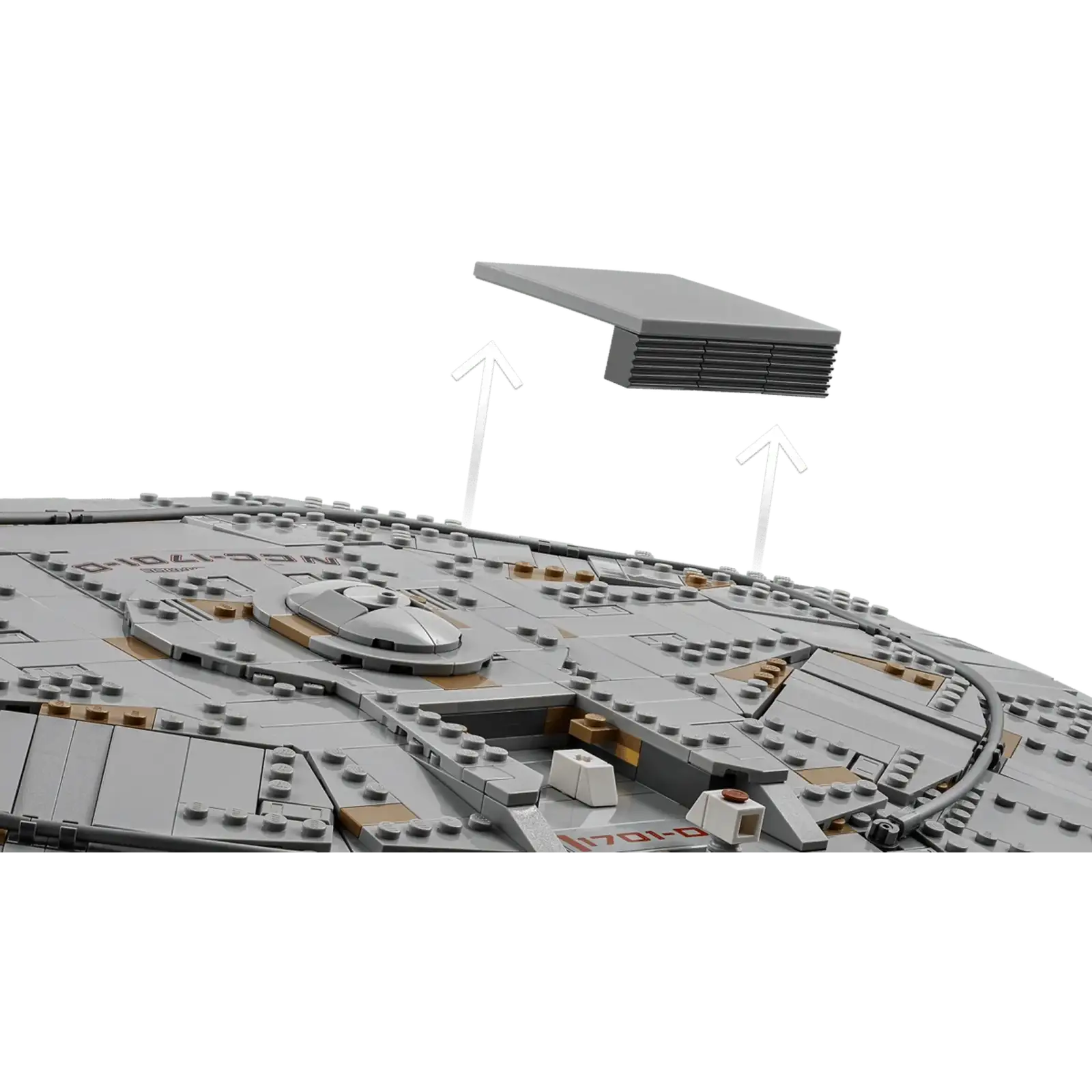 Конструктор LEGO Icons Star Trek: U.S.S. Enterprise NCC-1701-D (10356)