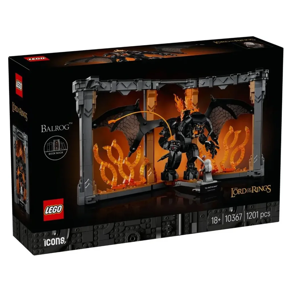 Конструктор LEGO Icons Володар перснів: Балроґ. Книжковий куточок (10367)