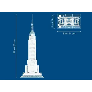Конструктор LEGO Architecture Емпайр Стейт Білдінг (21046)