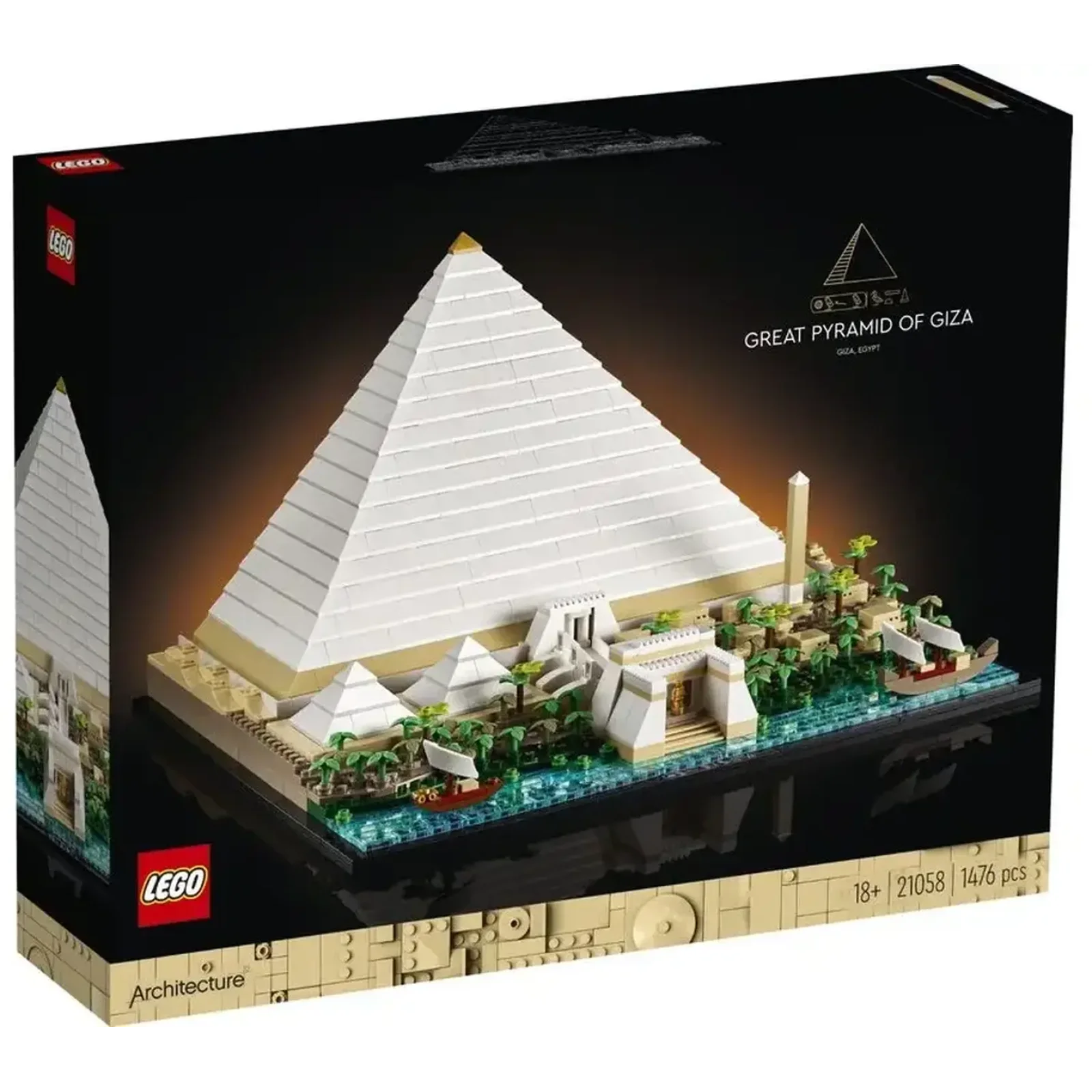 Конструктор LEGO Architecture Пирамида Хеопса (21058)