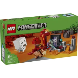 Конструктор LEGO Minecraft Засідка біля порталу в Нижній світ (21255)