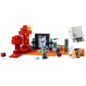 Конструктор LEGO Minecraft Засідка біля порталу в Нижній світ (21255)