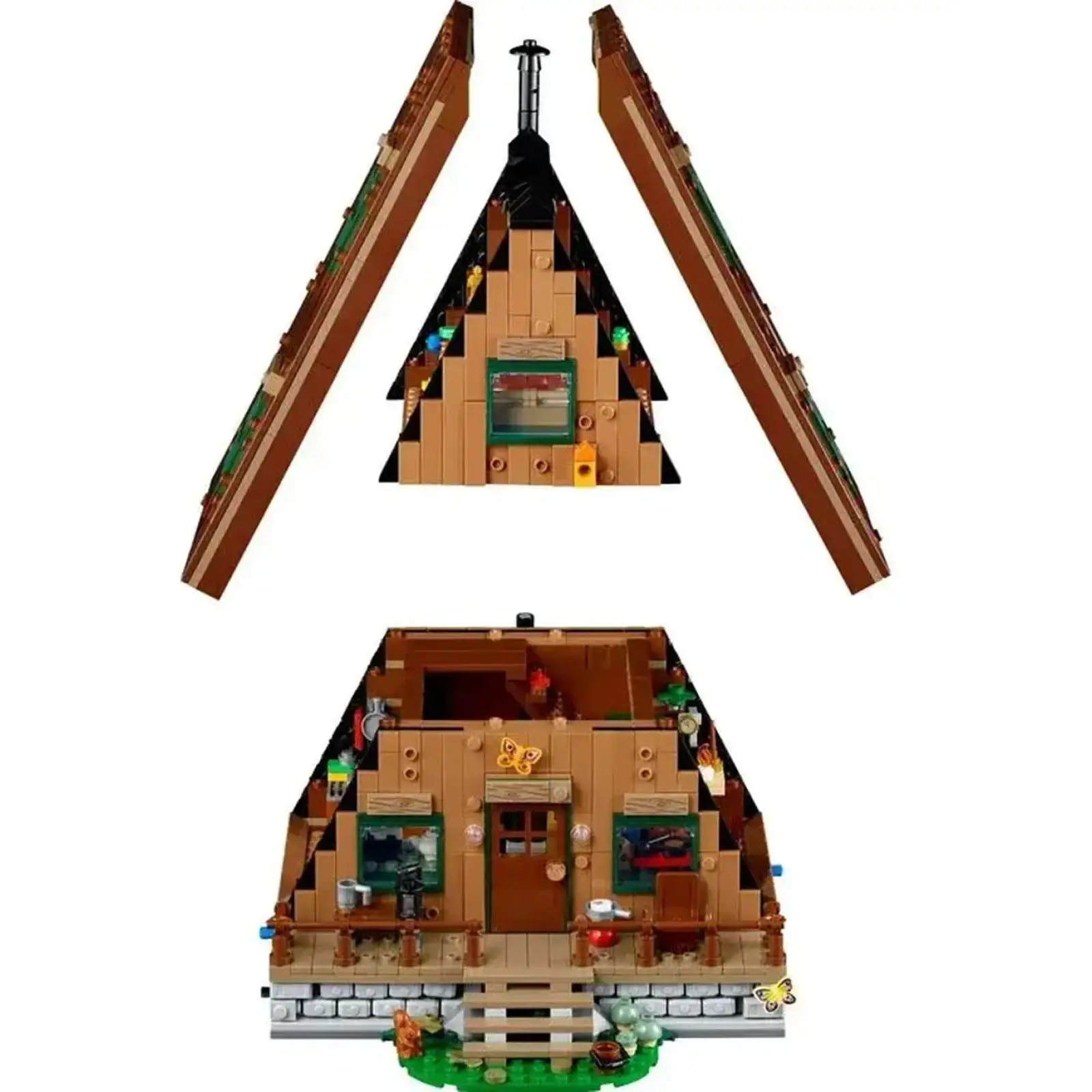 Конструктор LEGO Ideas Трикутний будиночок (21338)