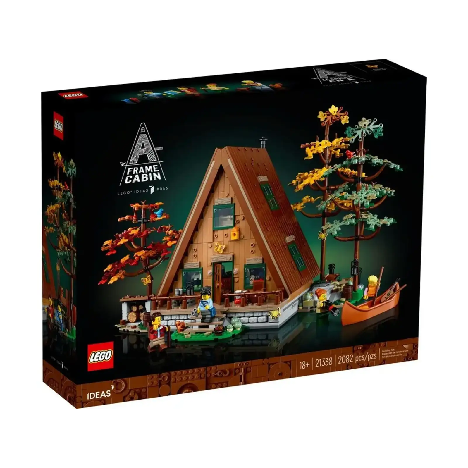 Конструктор LEGO Ideas Трикутний будиночок (21338)