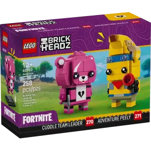 Конструктор LEGO BrickHeadz Пили та лідер команди обіймашок (40760)