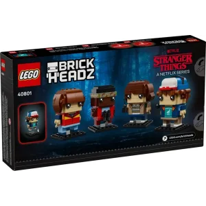 Конструктор LEGO BrickHeadz Майк, Дастин, Лукас и Вилл (40801)