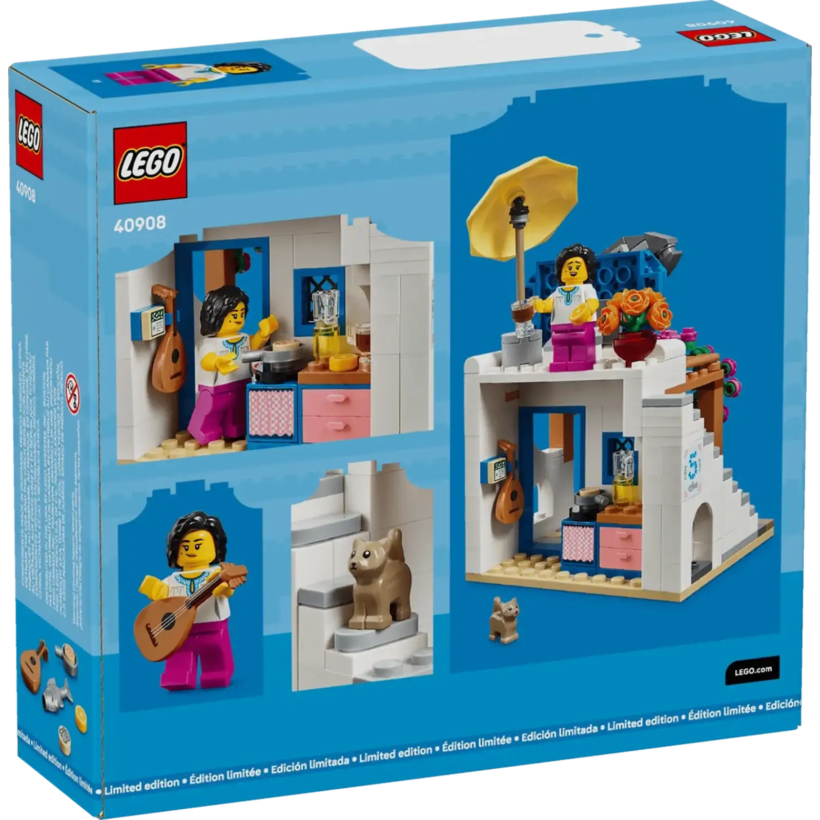 Конструктор LEGO Restaurants of the World: Greece (40908)
