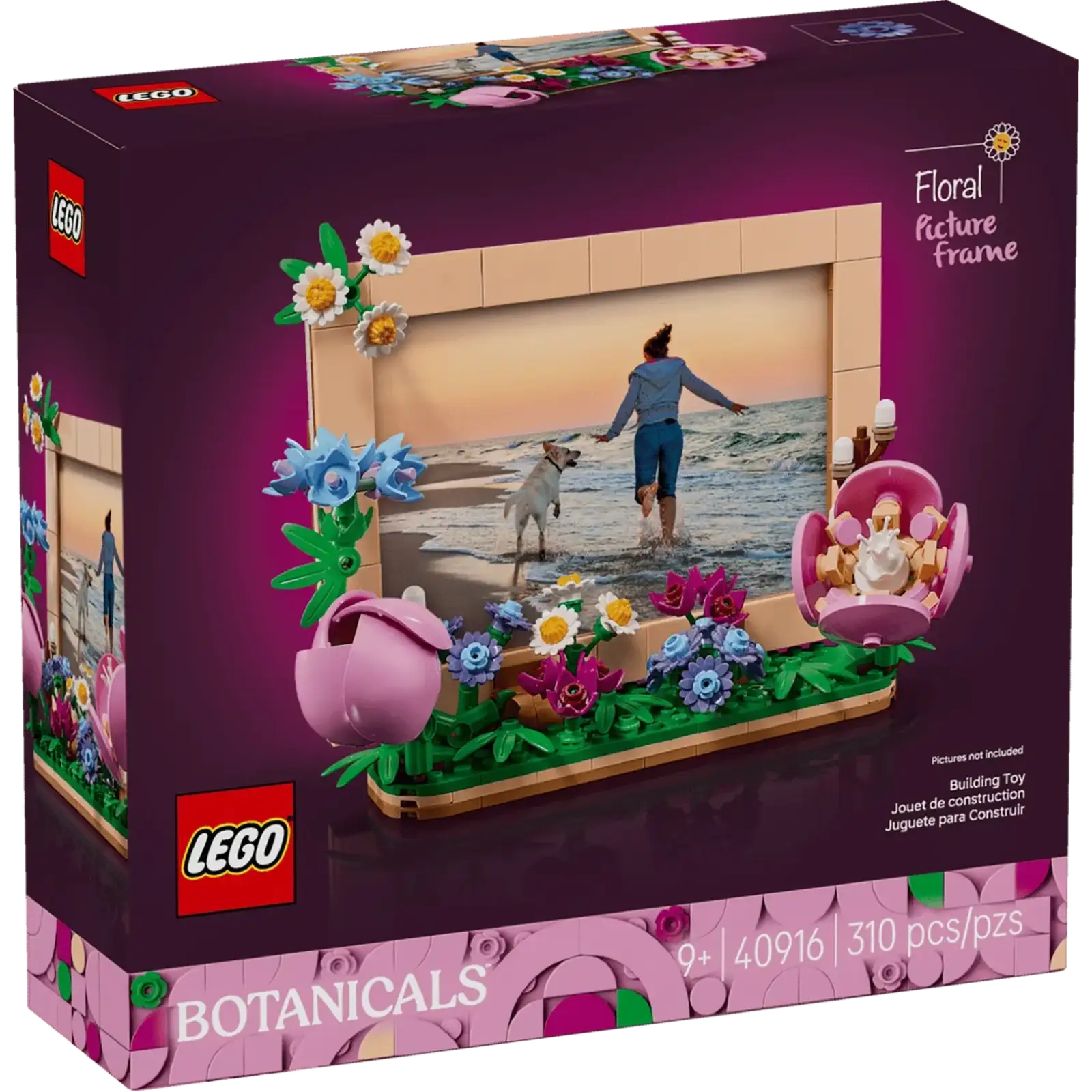 Конструктор LEGO Botanicals Квіткова фоторамка (40916)
