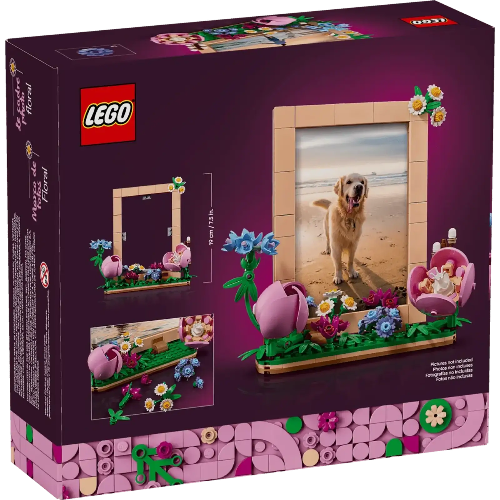 Конструктор LEGO Botanicals Квіткова фоторамка (40916)