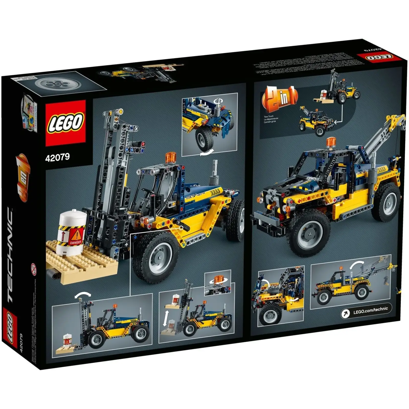 Конструктор LEGO Technic Heavy Duty Forklift (42079)