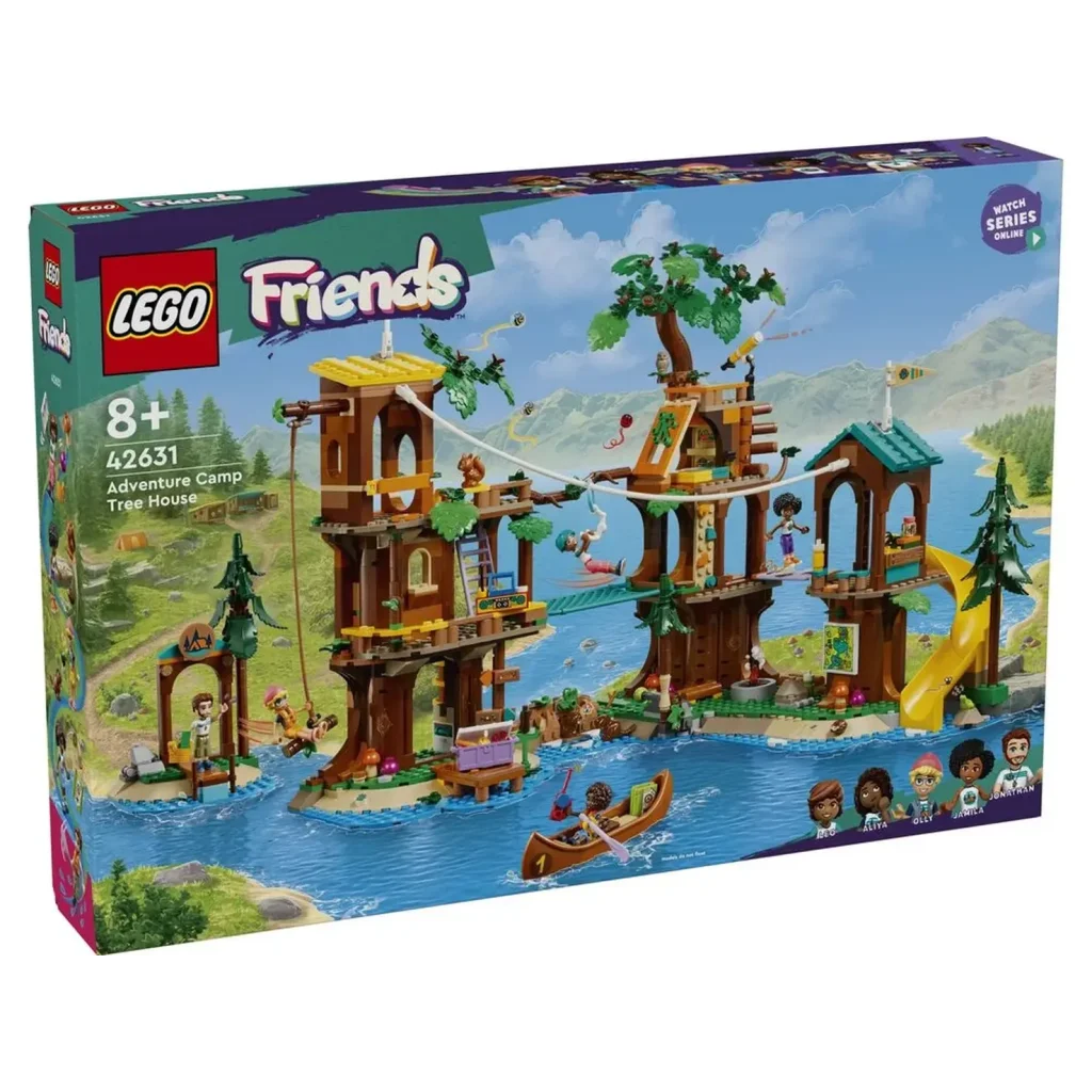 Конструктор LEGO Домик на дереве в приключенческом лагере (42631)