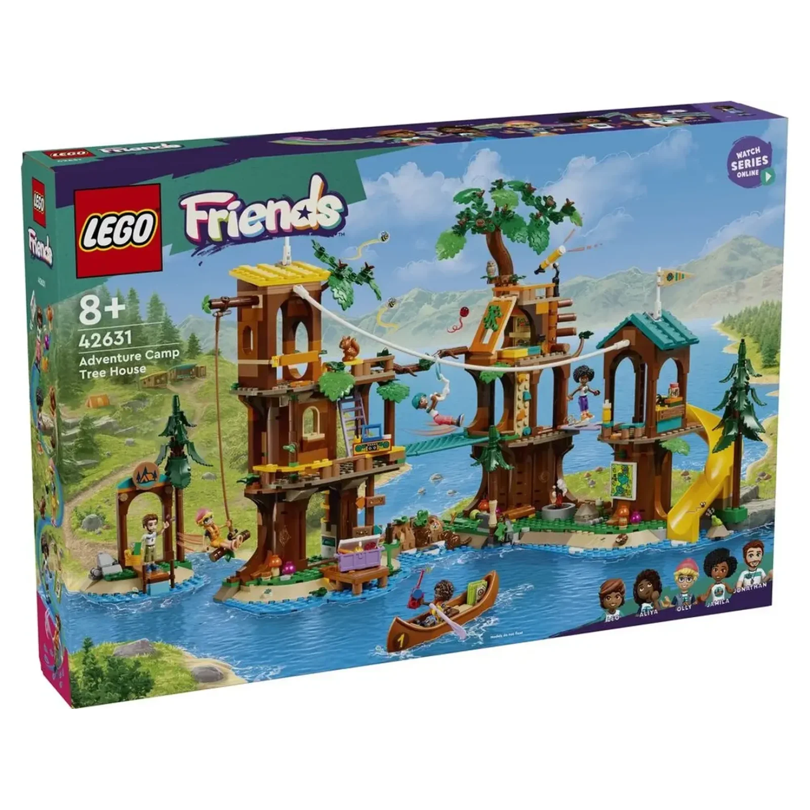 Конструктор LEGO Домик на дереве в приключенческом лагере (42631)