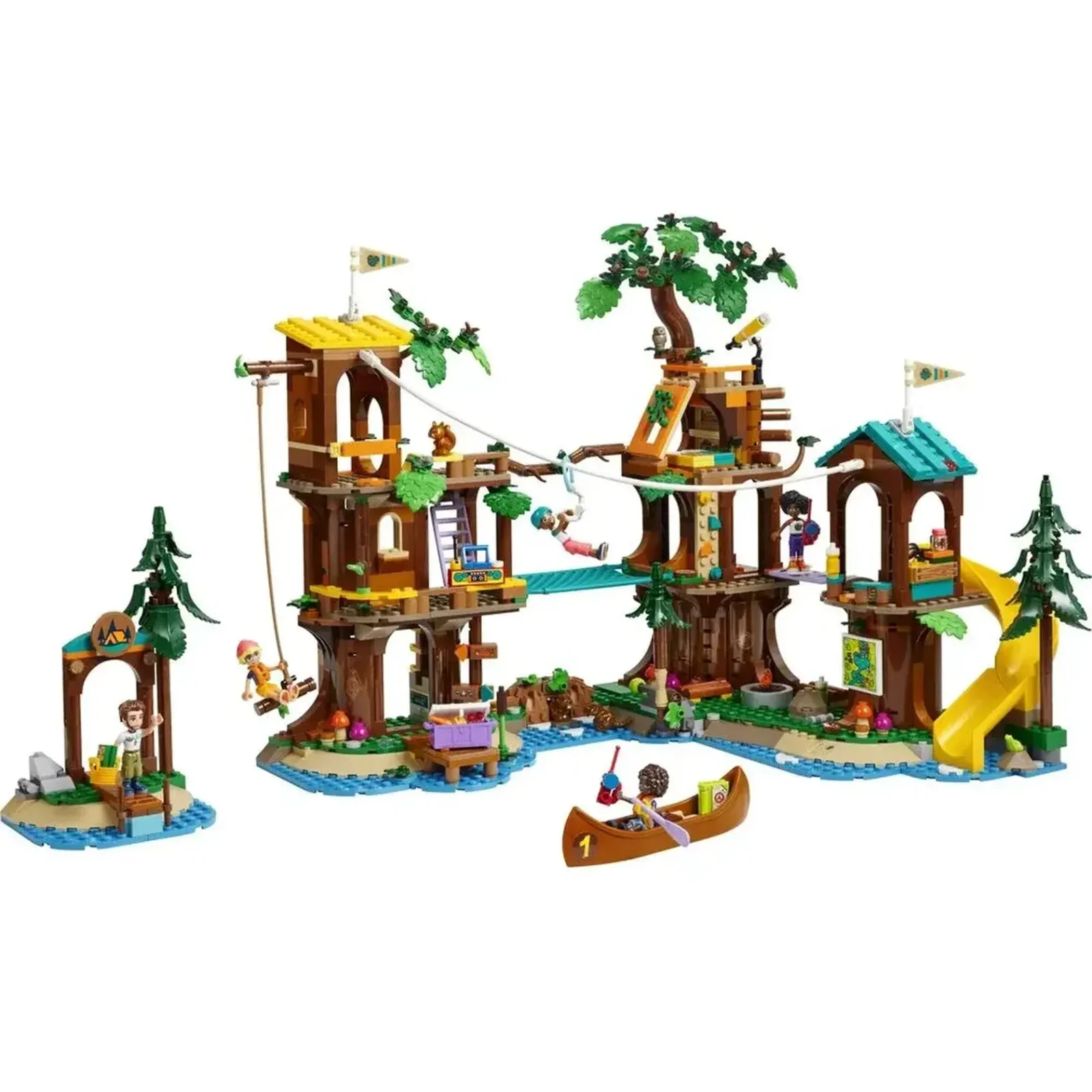 Конструктор LEGO Домик на дереве в приключенческом лагере (42631)
