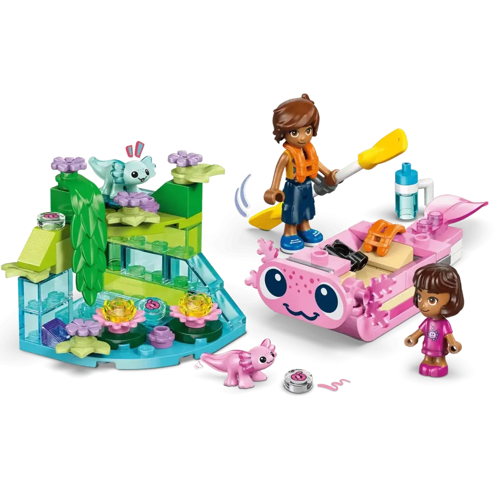Конструктор LEGO Friends Пригодницький човен «Аксолотль» (42681)
