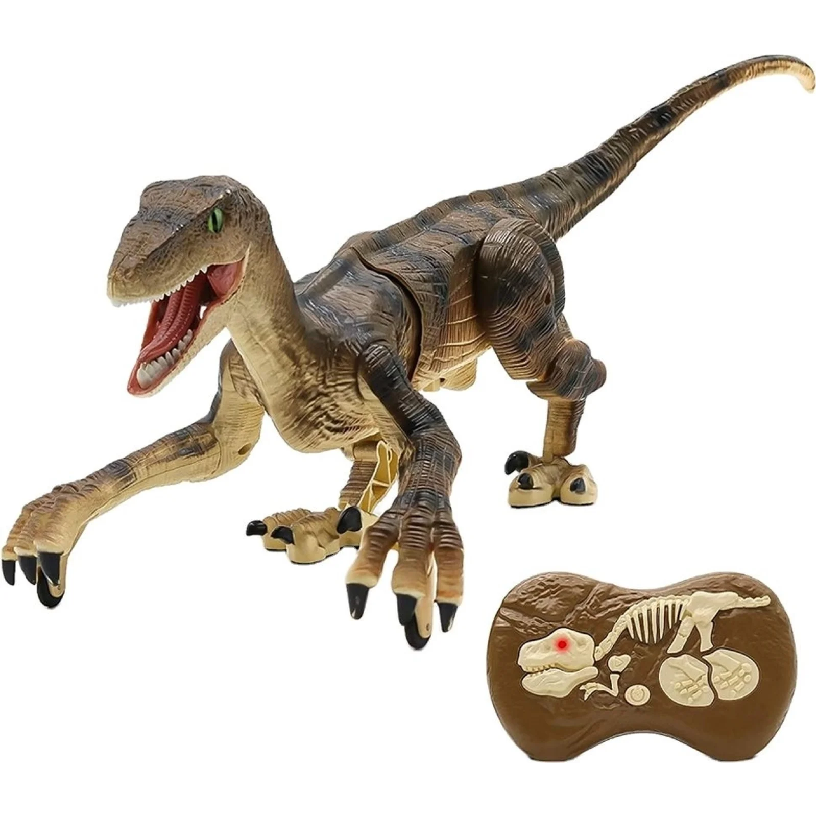 Интерактивный динозавр велоцираптор Bambi 180 на радиоуправлении (6921402972082)