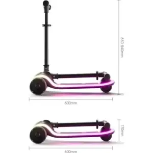 Самокат-біговел Kidilo LED Lights Purple (6928270766249)