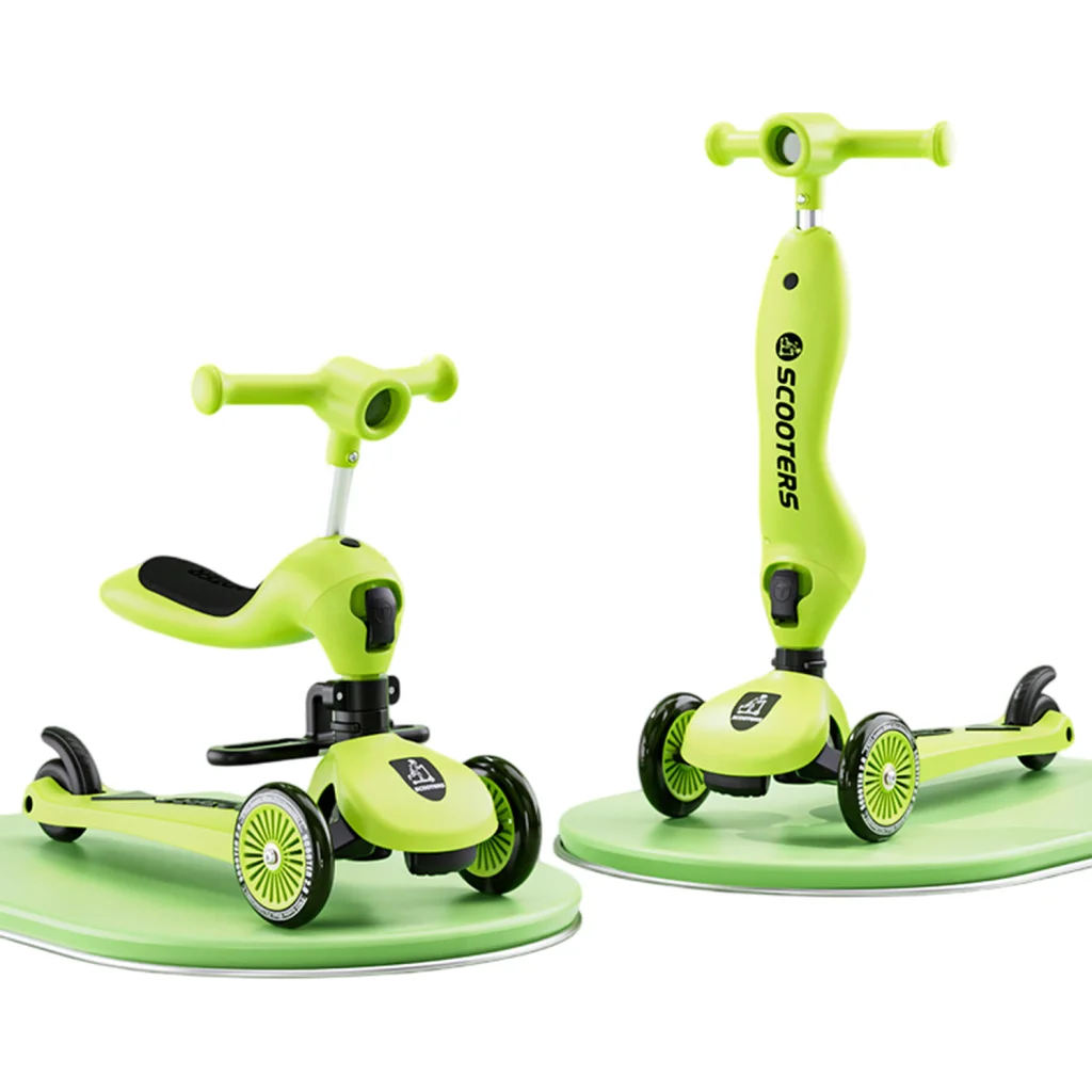 Самокат-биговел WEIINAI Green (6948679457456)