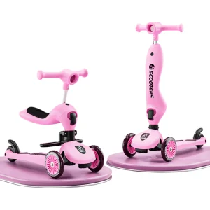 Самокат-біговел WEIINAI Pink (6948679457463)