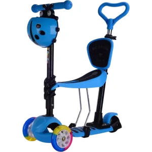 Самокат 5в1 WEIINAI BAQ-215 Blue (6948679457494)