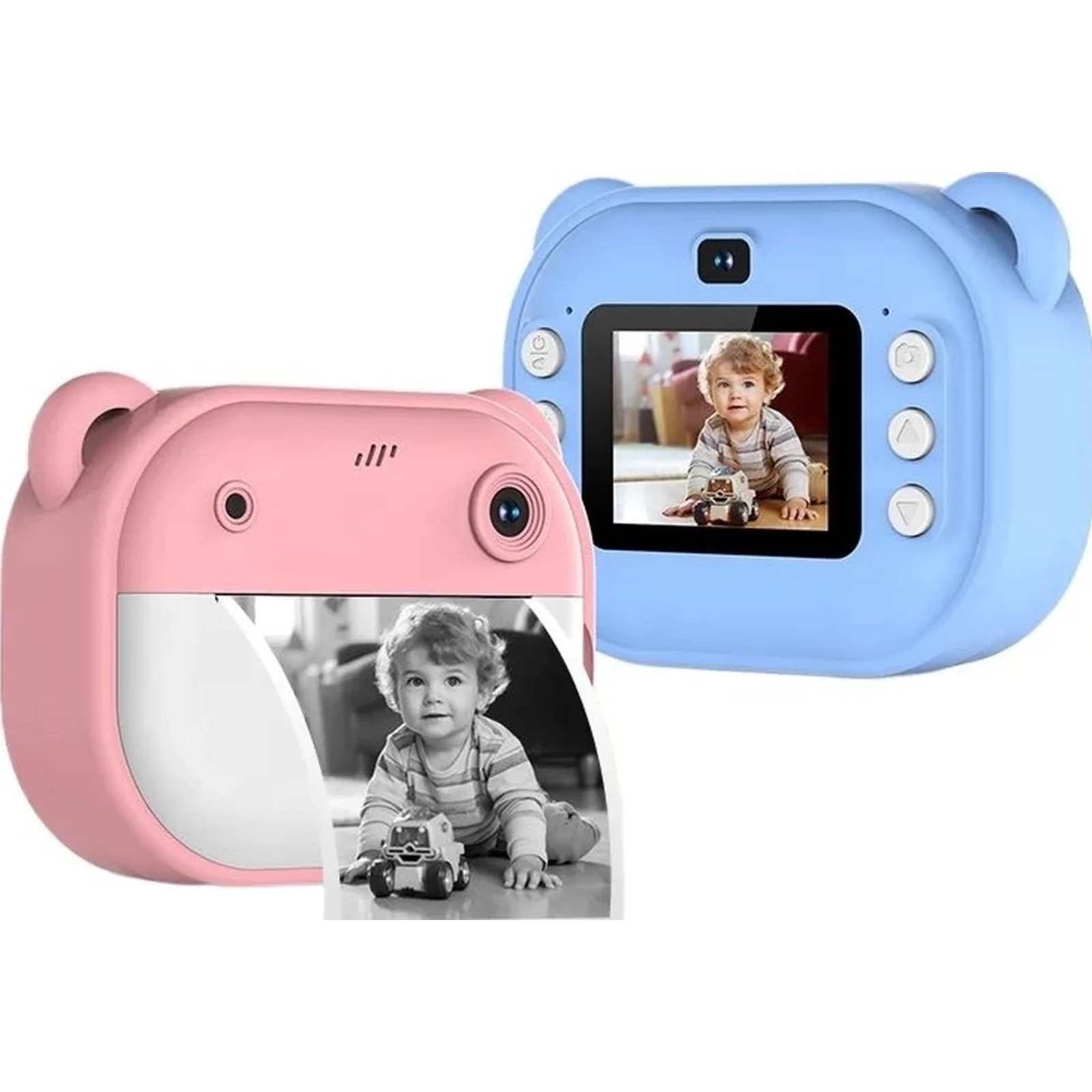 Детский фотоаппарат Aloha baby Bambi Frog Blue (6948679457692)