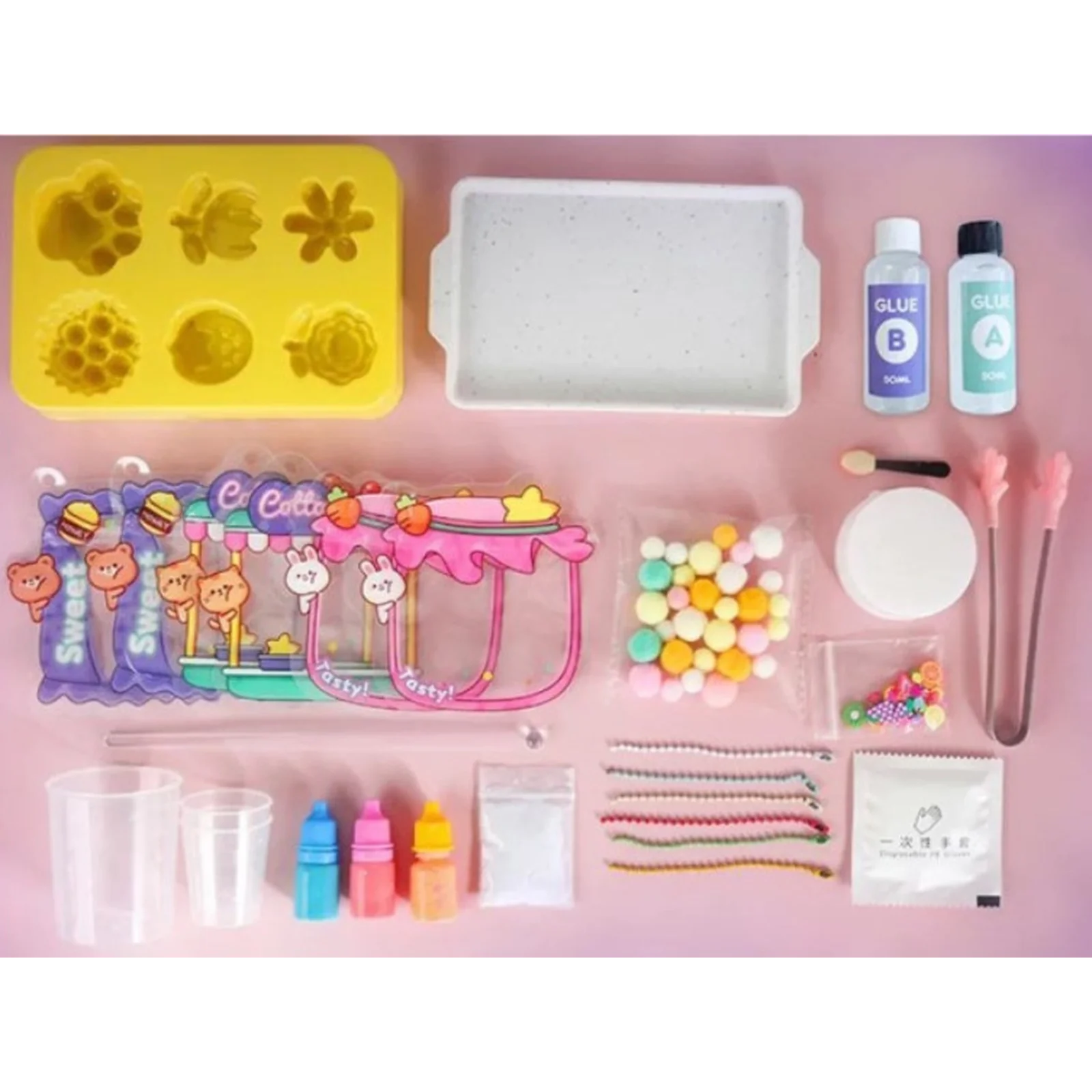 Набір для творчості KeGao KeGao Створення сквішів Таба лапка (708С)