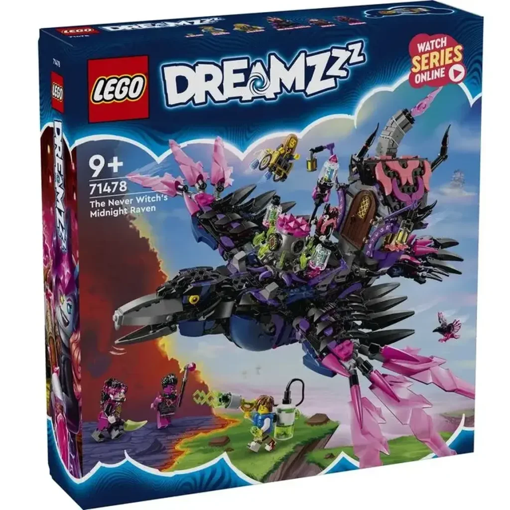 Конструктор LEGO DREAMZzz Опівнічний ворон Невідьми (71478)