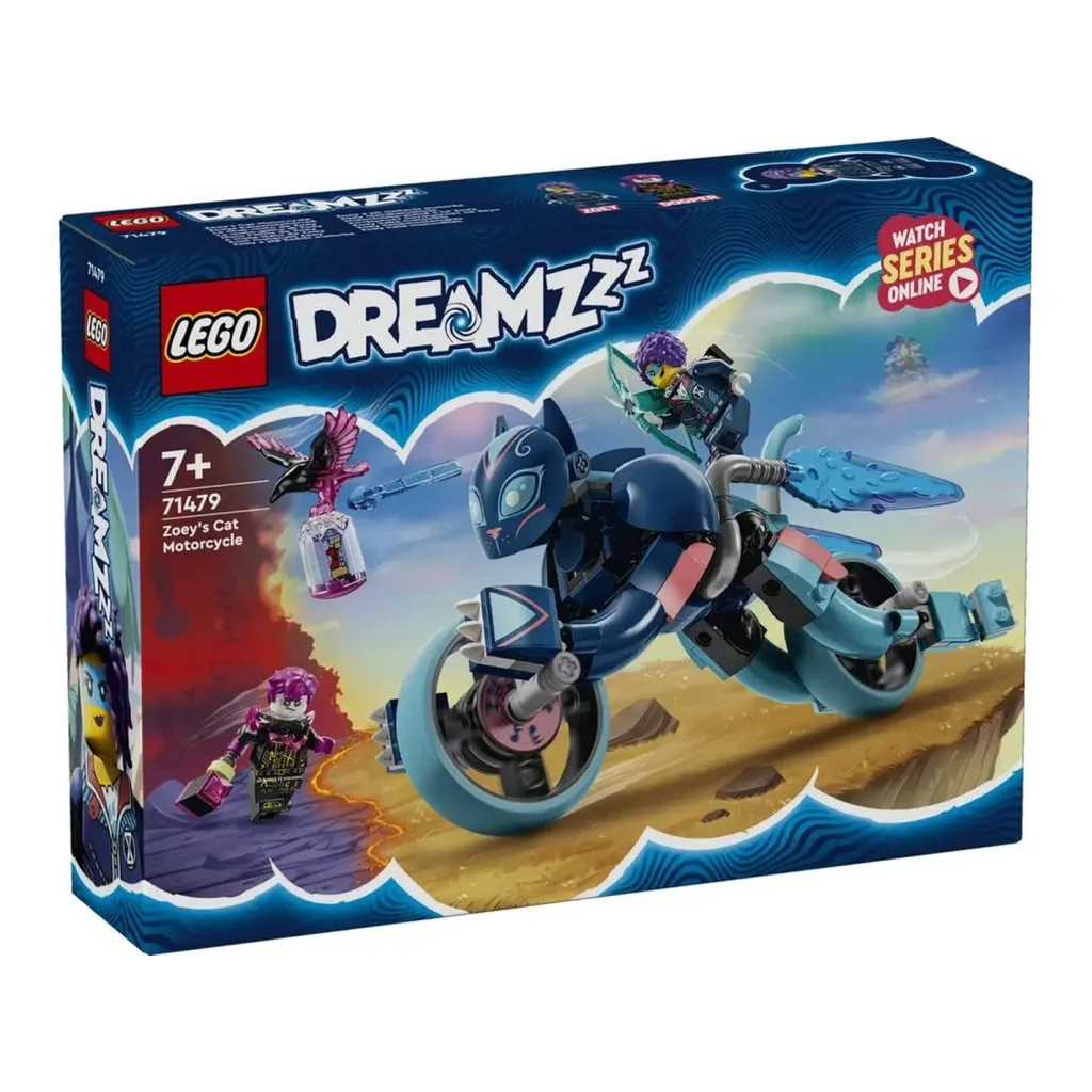 Конструктор LEGO Мотоцикл-кішка Зої (71479)
