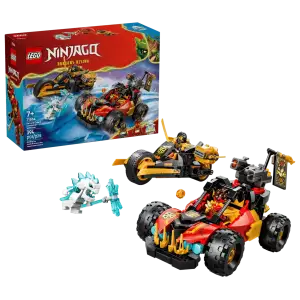 Конструктор LEGO NINJAGO Комбинированные транспортные средства Кая и Коула (71864)