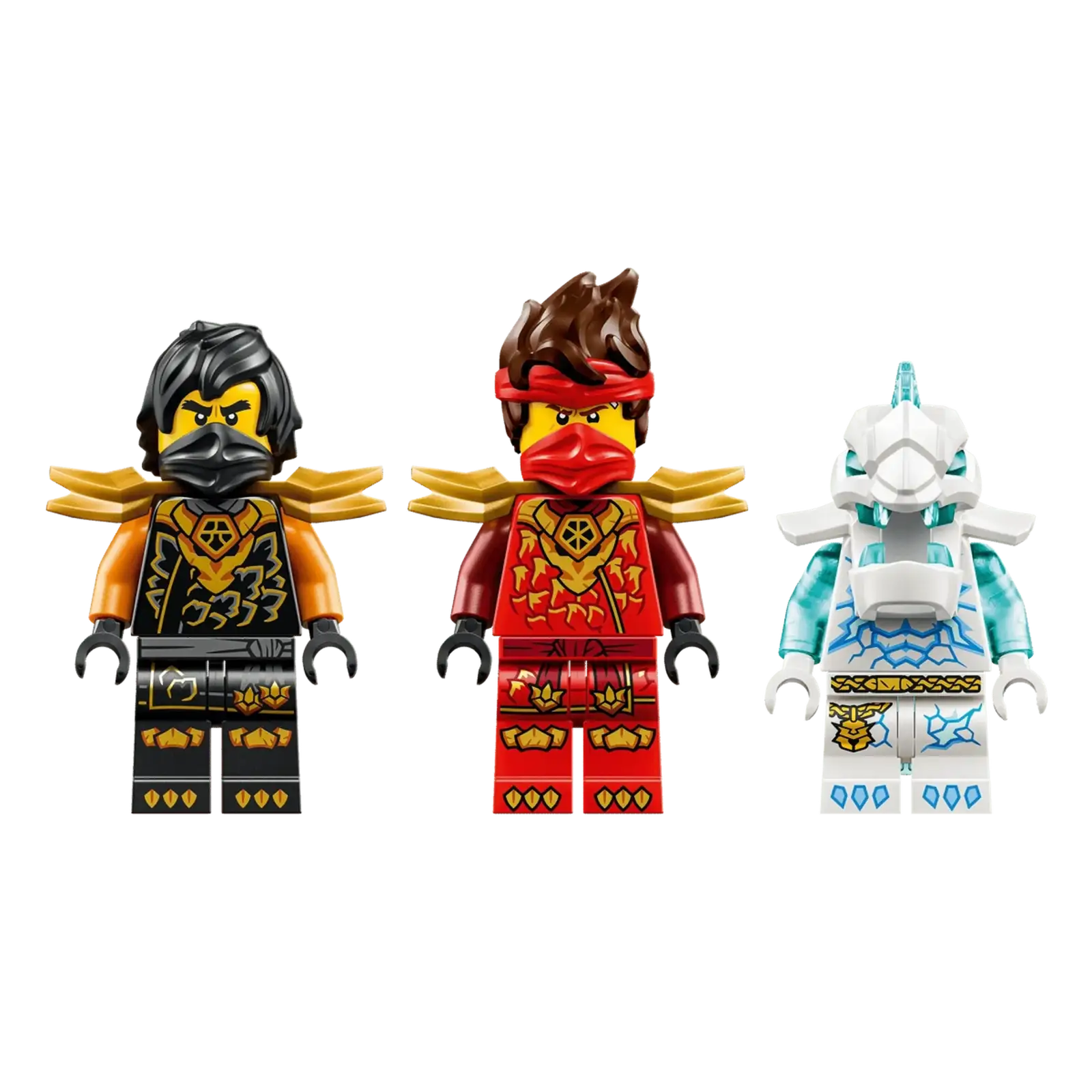 Конструктор LEGO NINJAGO Комбинированные транспортные средства Кая и Коула (71864)