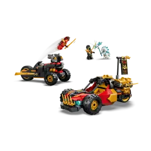 Конструктор LEGO NINJAGO Комбинированные транспортные средства Кая и Коула (71864)