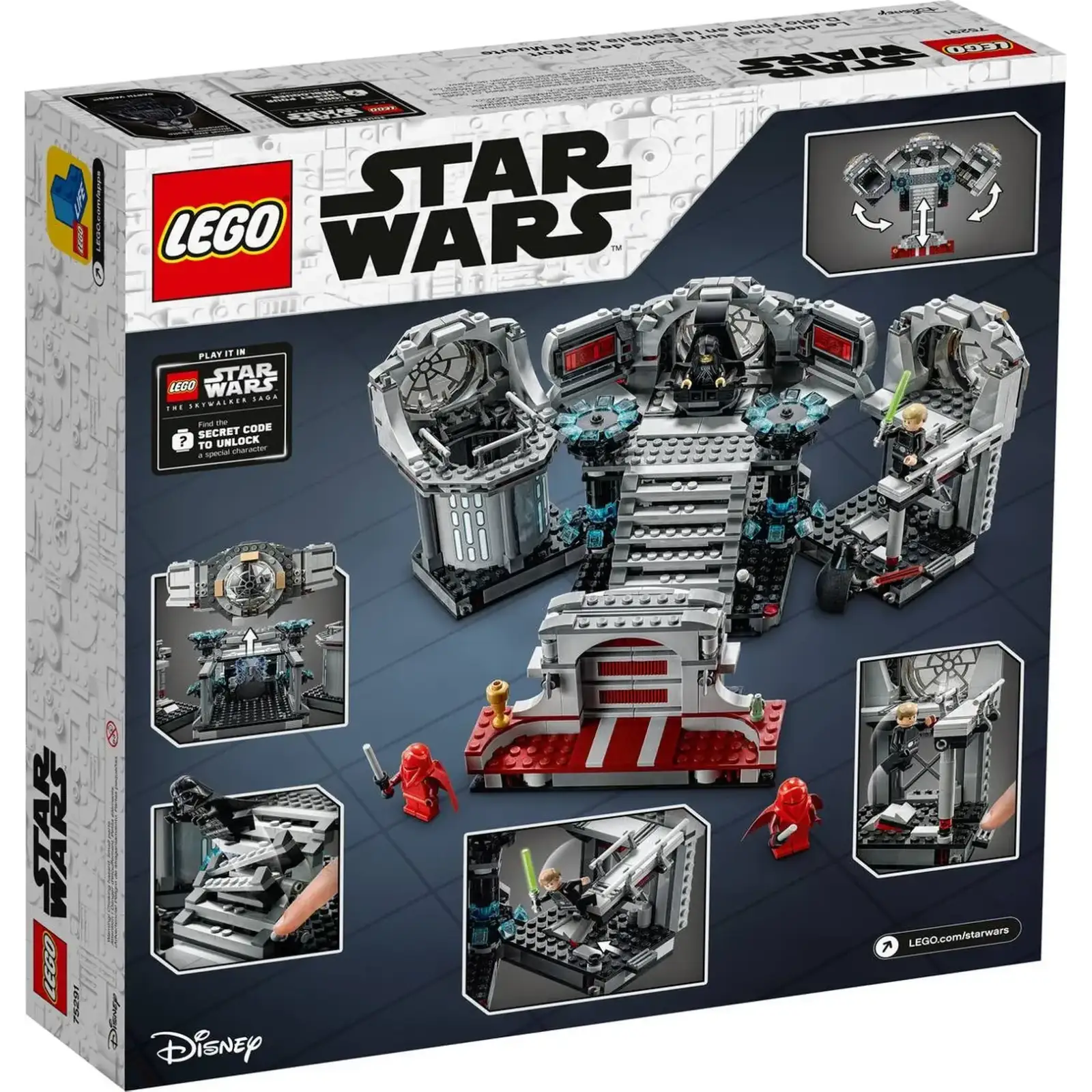 Конструктор LEGO Star Wars Останній бій на Зірці Смерті (75291)