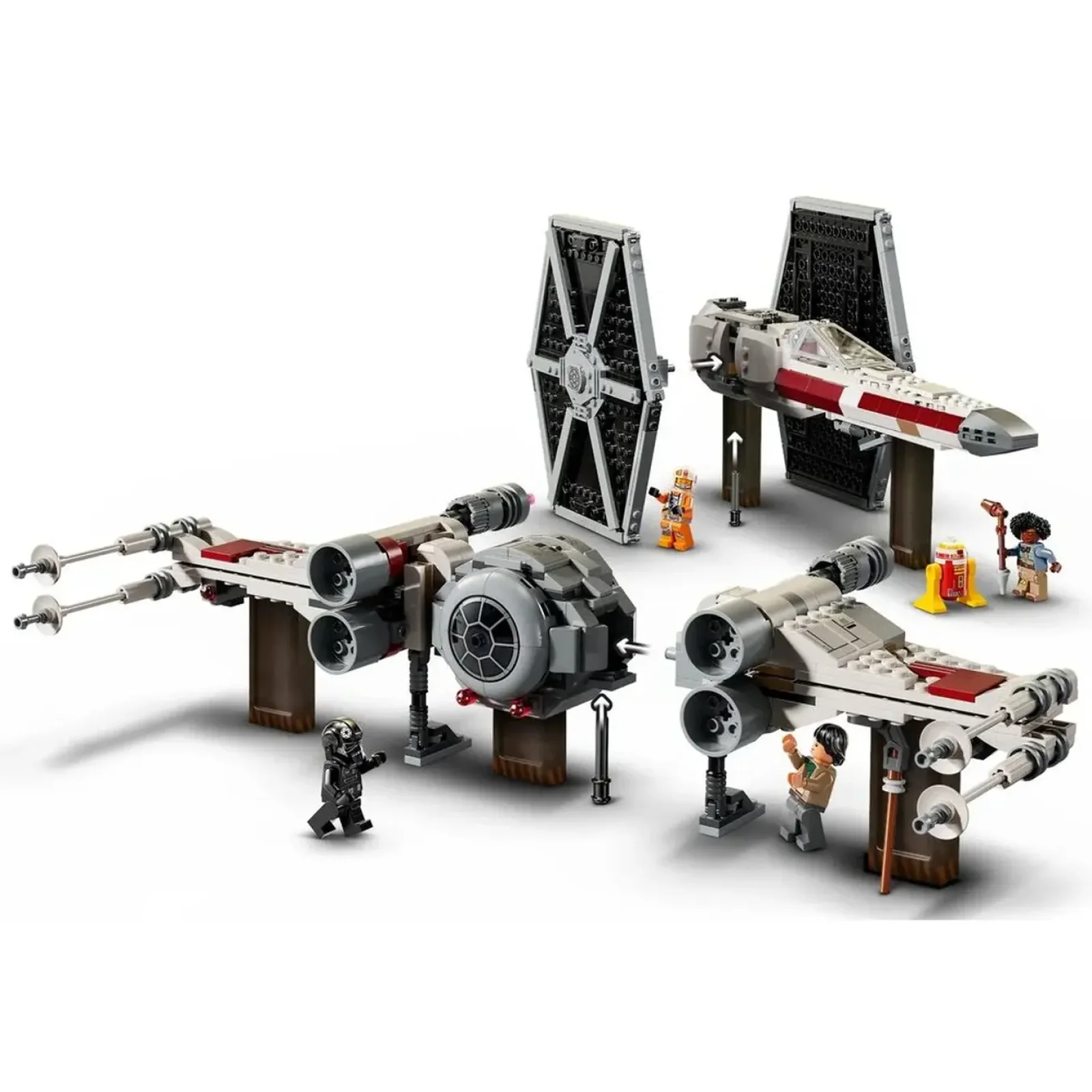 Конструктор LEGO Star Wars Збірний пакет «Винищувач TIE і Корабель X-wing» (75393)