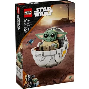 Конструктор LEGO Star Wars Ґроґу в повітряній колисці 1048 деталей (75403)