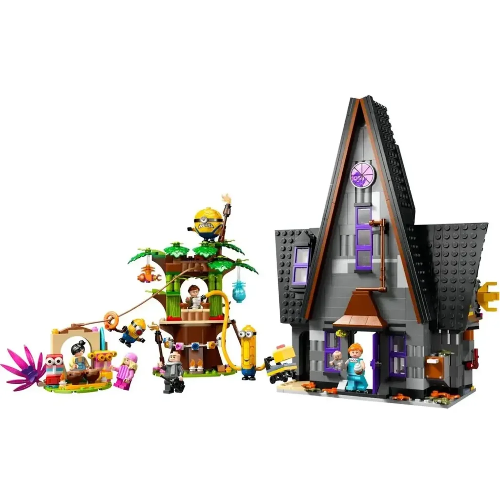Конструктор LEGO Нікчемний я 4 Родинний маєток Гру й посіпак (75583)