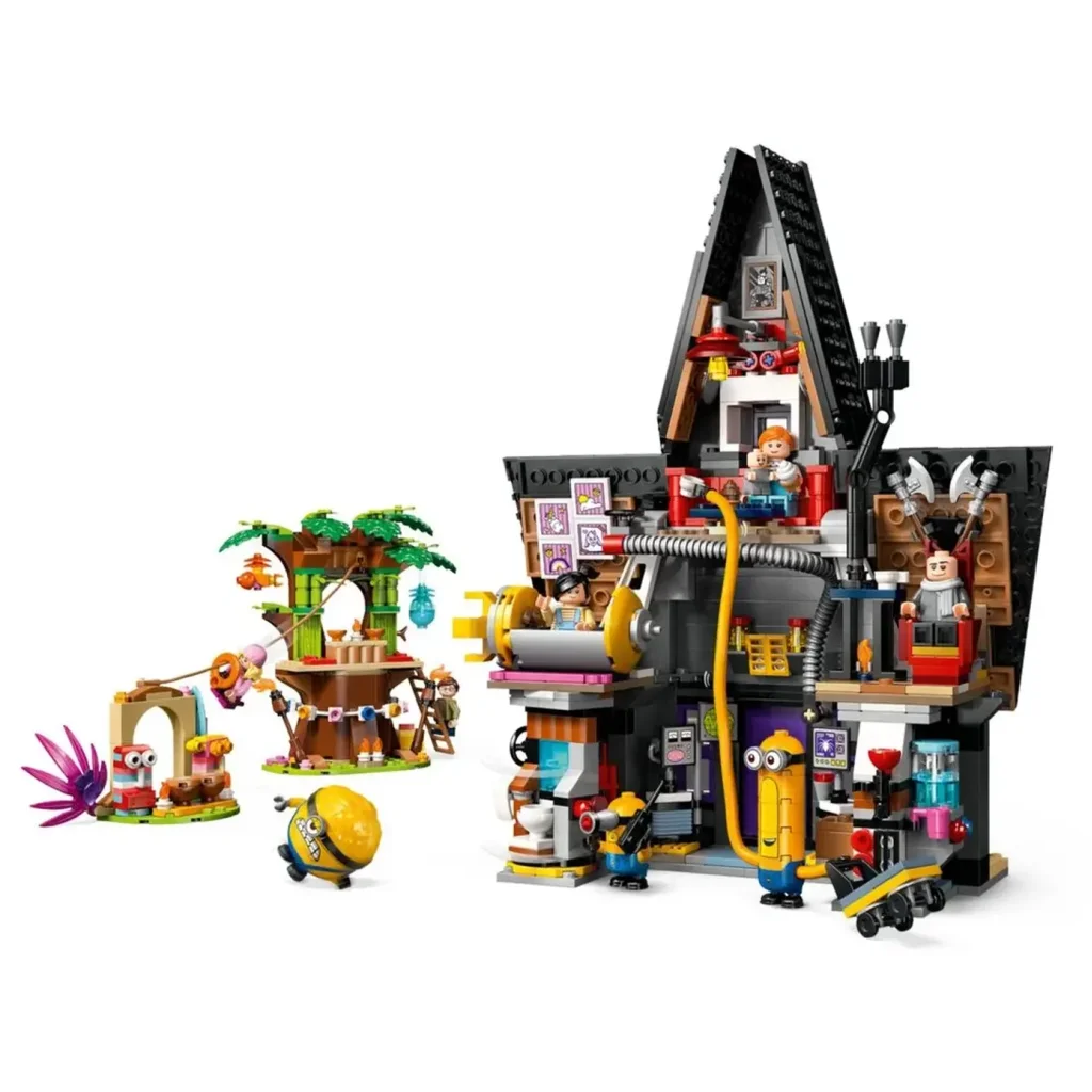 Конструктор LEGO Нікчемний я 4 Родинний маєток Гру й посіпак (75583)