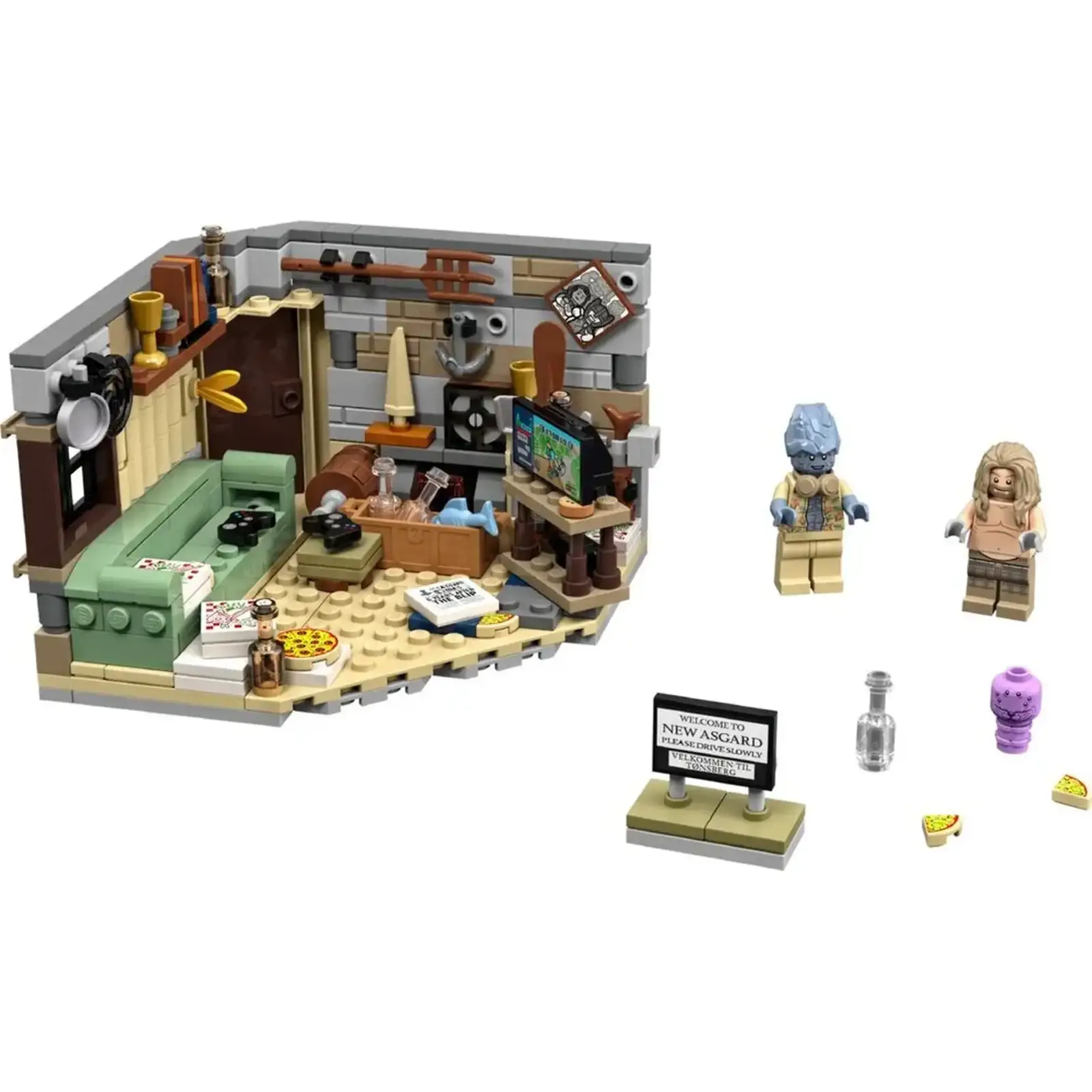 Конструктор LEGO Marvel Новый Асгард Бро Тора (76200)