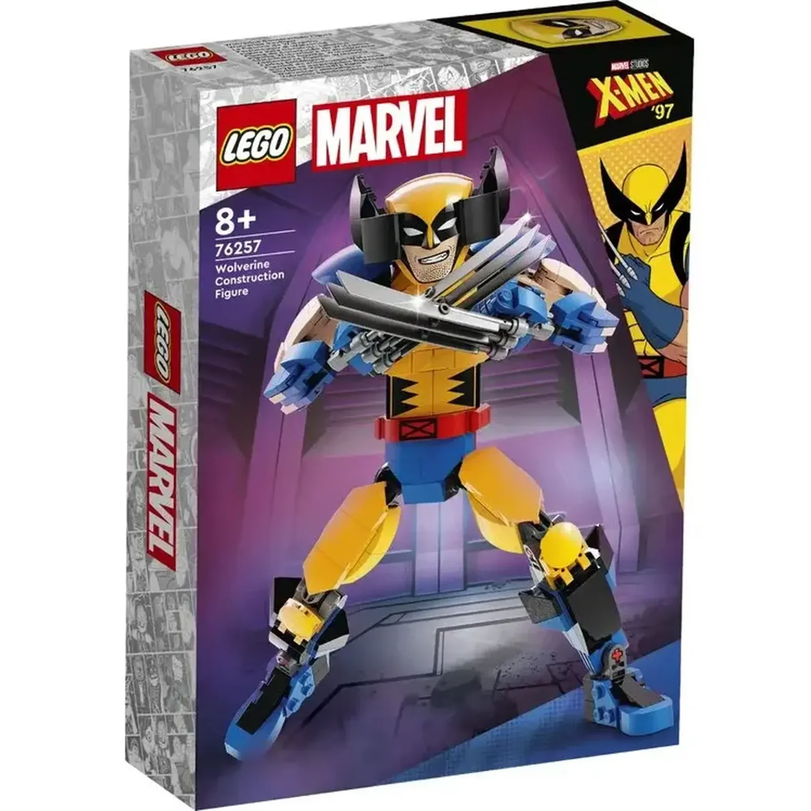 Конструктор LEGO Marvel Фигурка Росомахи для сборки (76257)