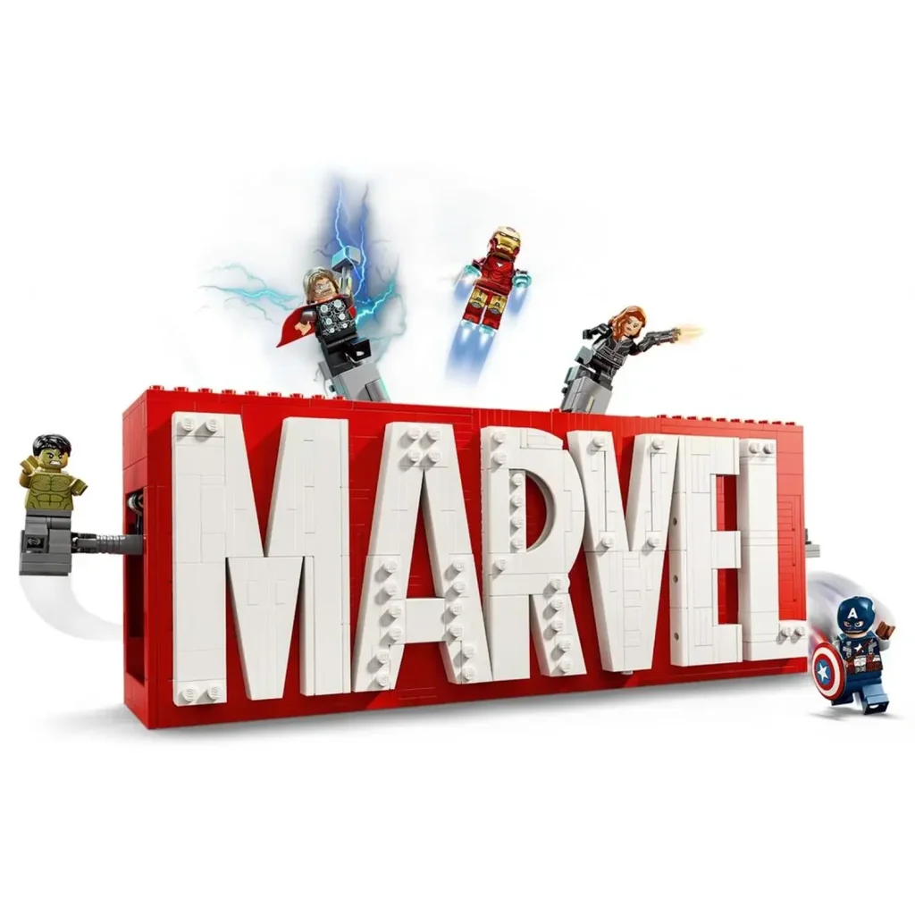 Конструктор LEGO Super Heroes Логотип и минифигурки MARVEL (76313)